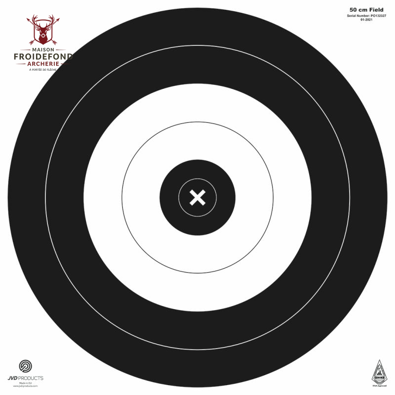 Blason IFAA FIELD 50cm - JVD
