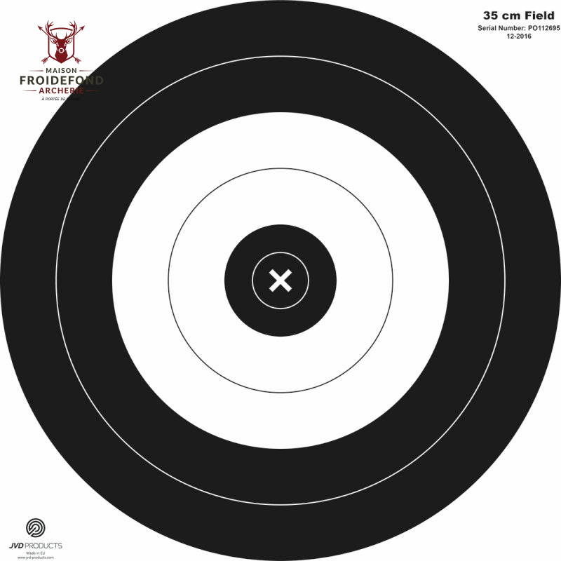 Blason IFAA FIELD 35cm - JVD