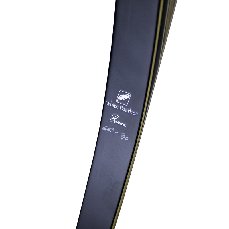 Longbow Bennu 64"- White Feather