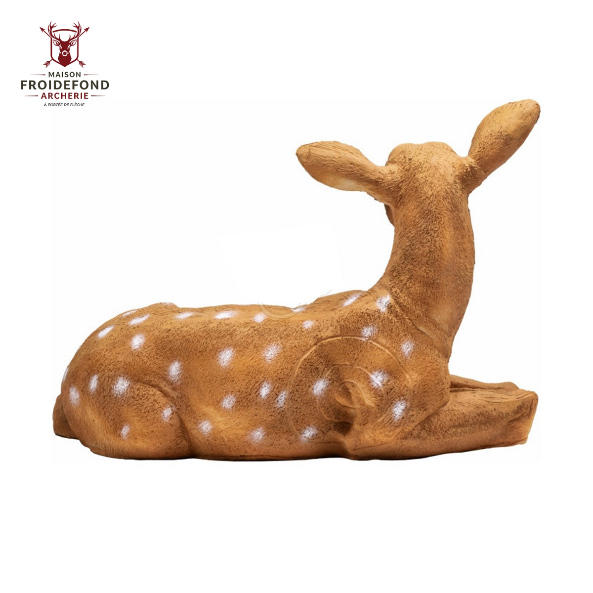 Cible 3D Biche couchée - Booster