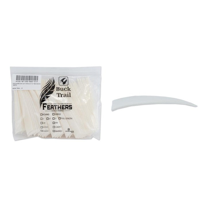 Plume Naturelle Shield 5"- Buck Trail