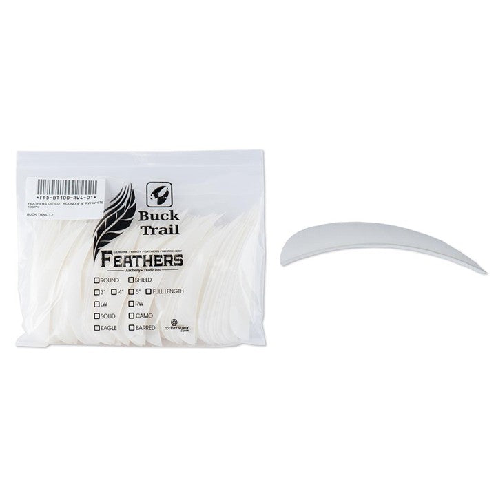Plume Naturelle Parabolique 5" - Buck Trail