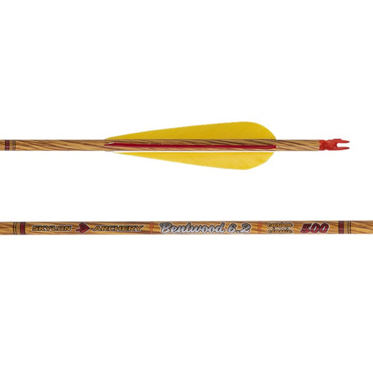 Flèches BENTWOOD ID6.2 Plumes Naturelles - Skylon