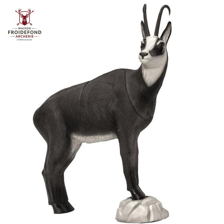 Chamois hiver Cible 3D - SRT