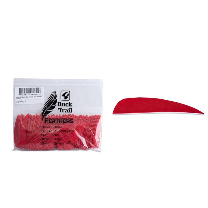 Plume Naturelle Parabolique 3" - Buck Trail