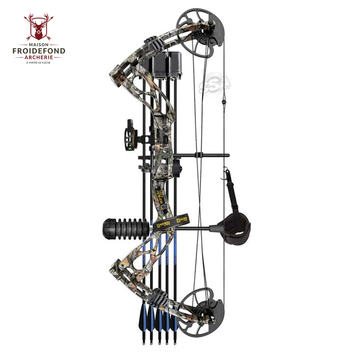 Kit Pro Arc à poulie Dragon X8 10-70Lbs - Sanlida