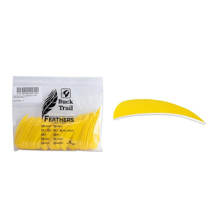 Plume Naturelle Parabolique 3" - Buck Trail