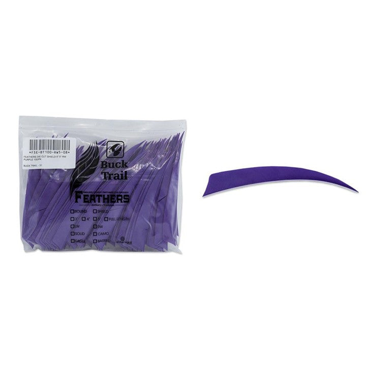 Plume Naturelle Shield 5"- Buck Trail