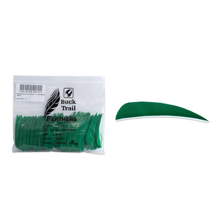 Plume Naturelle Parabolique 3" - Buck Trail