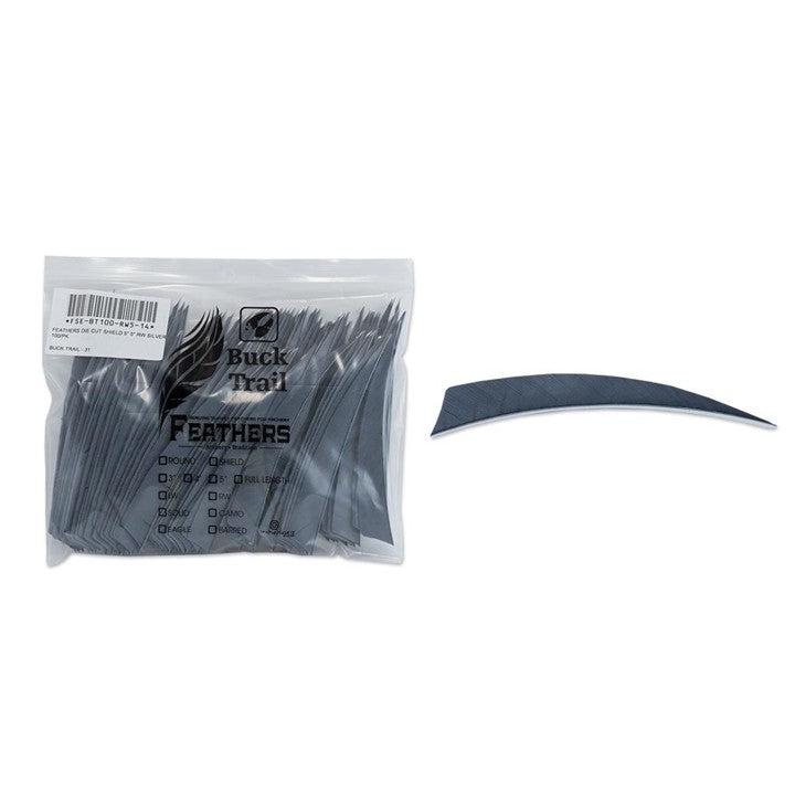 Plume Naturelle Shield 5"- Buck Trail
