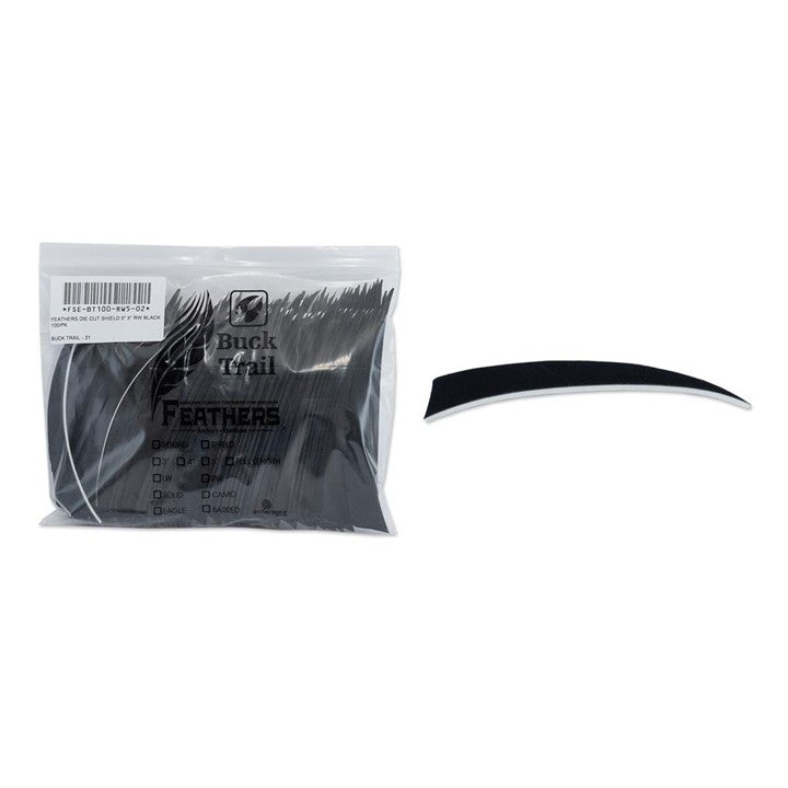 Plume Naturelle Shield 5"- Buck Trail