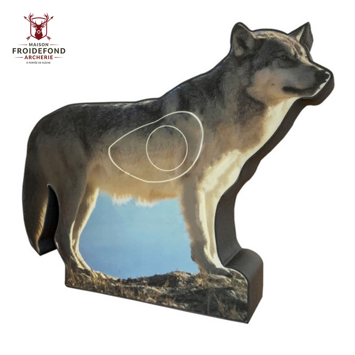 Cible Loup photo MFT 2D - BOOSTER