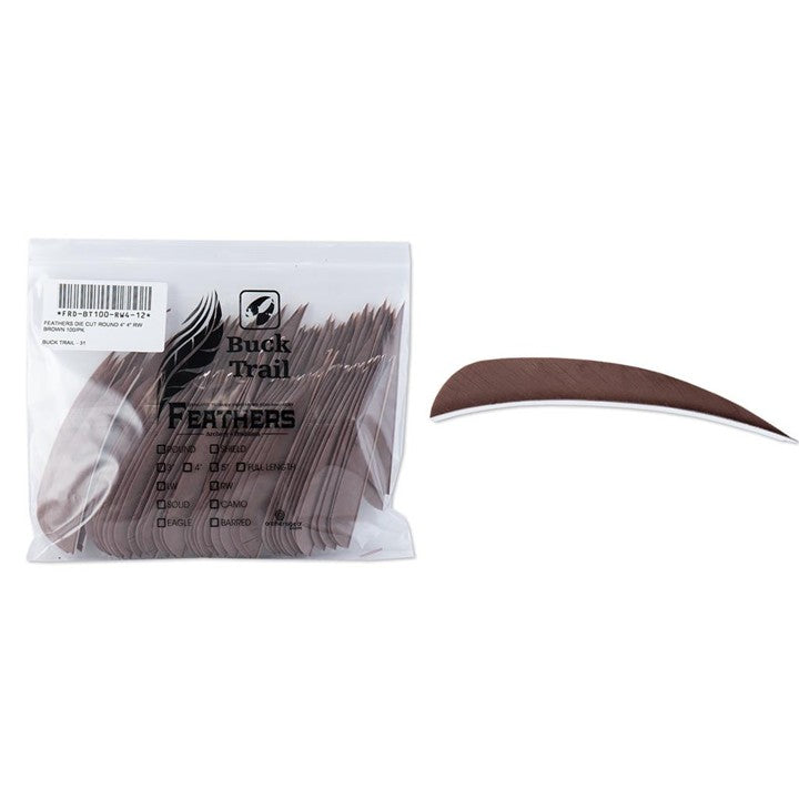 Plume Naturelle Parabolique 5" - Buck Trail