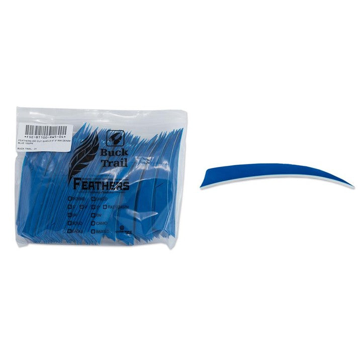Plume Naturelle Shield 5"- Buck Trail