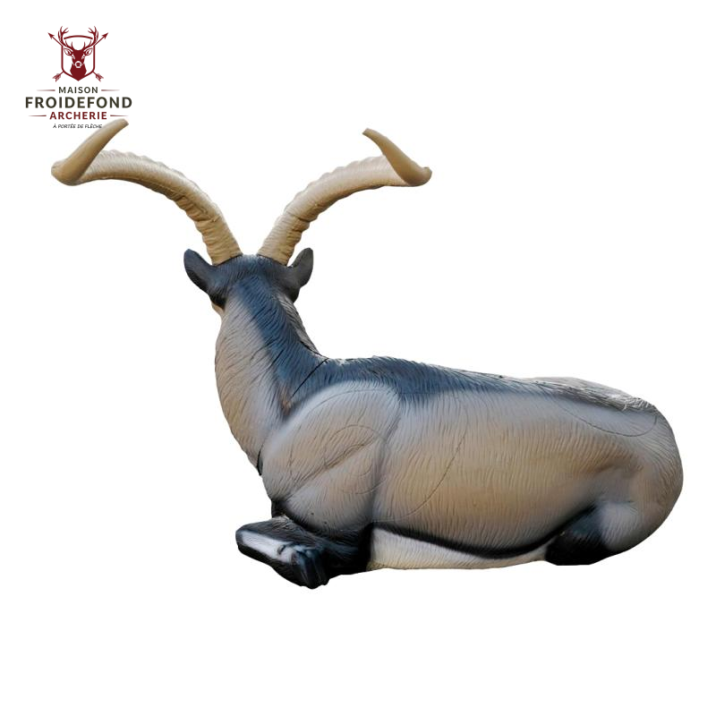 Bouquetin ibérique couché Cible 3D Ibex - SRT