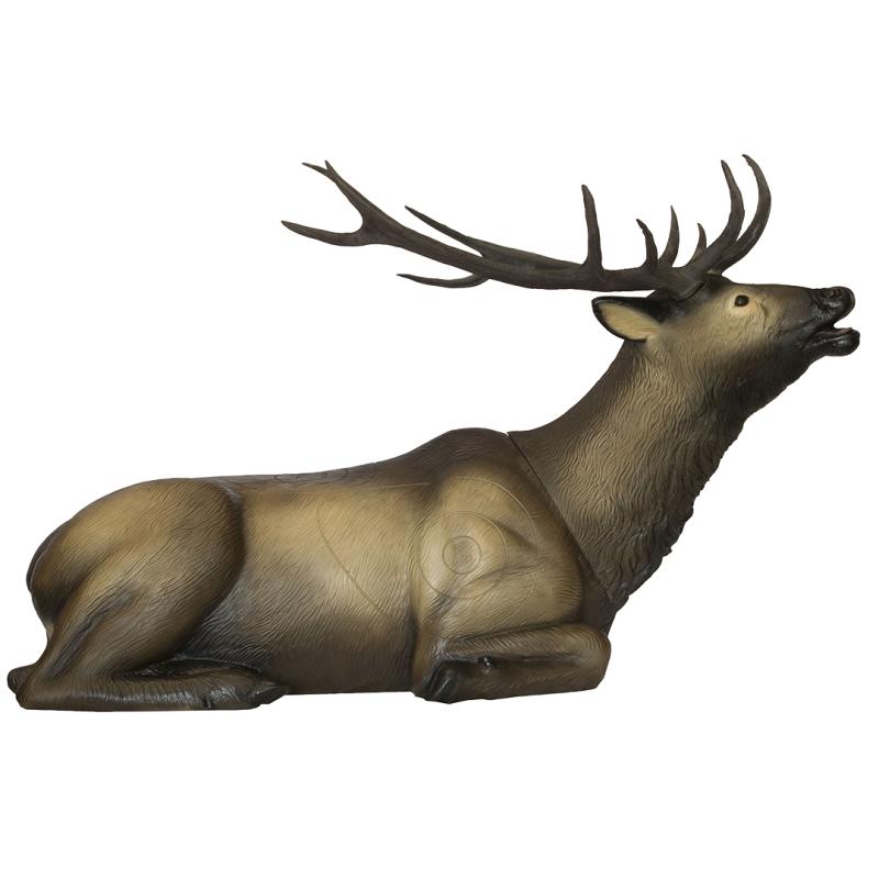Wapiti couché Cible 3D - SRT