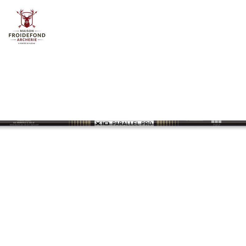 Tube Carbone Alu X10 3.2 Parallel Pro (par 12) - Easton