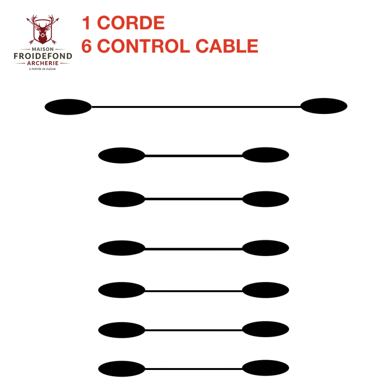 Cordage Arc à poulie - MFA