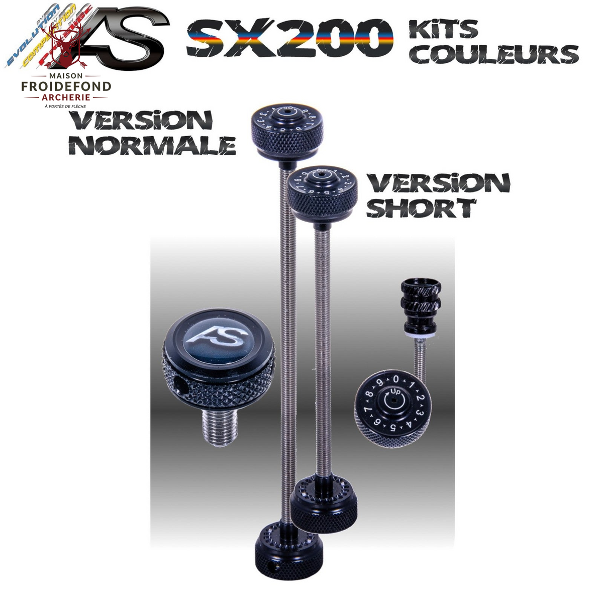 Kit couleur Viseur SX200 Short- Arc Systeme