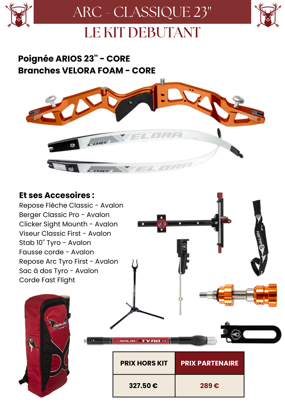 Kit Classique 23'' Débutant - MFA