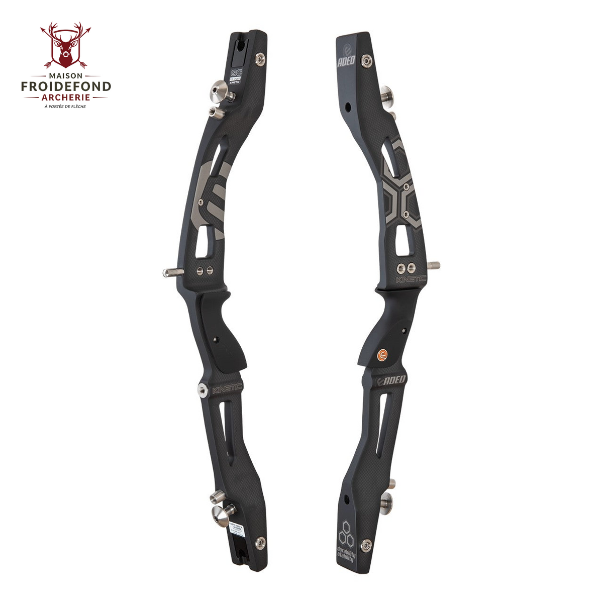 Poignée carbone Adeo 25" - Kinetic