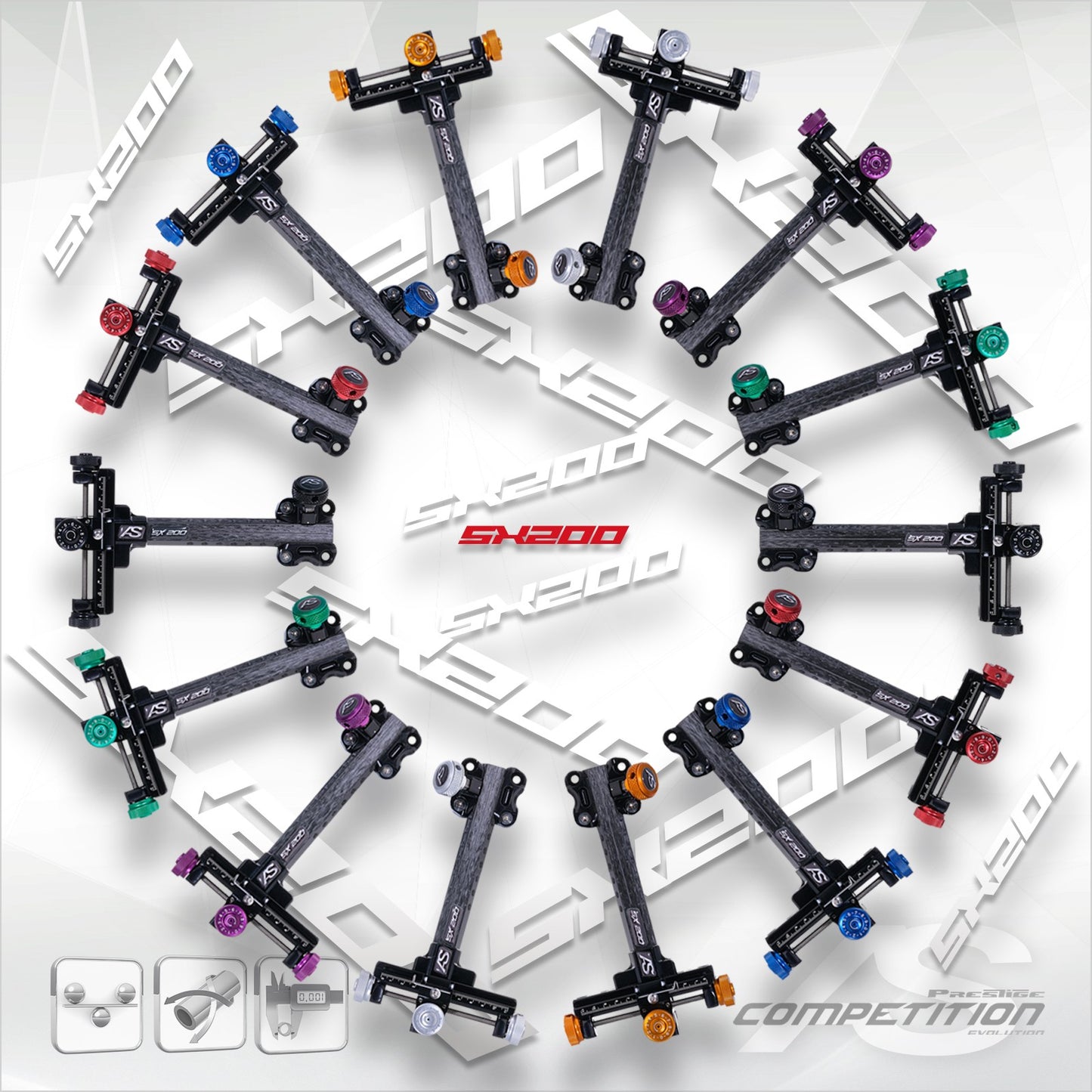 Viseur SX200 Short 6" - Arc Systeme