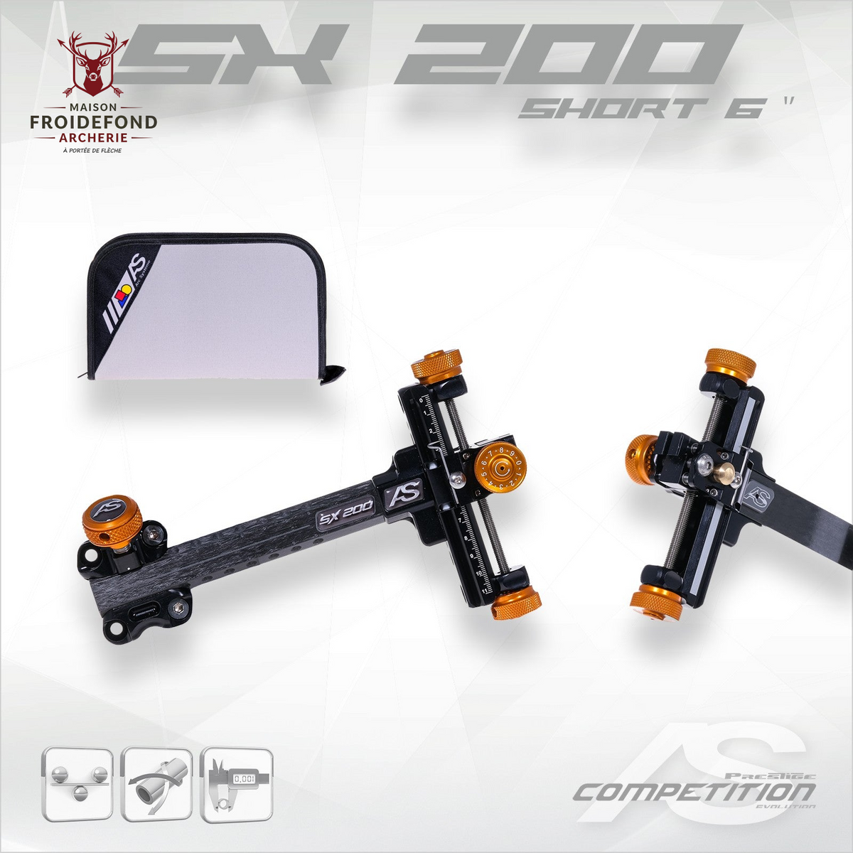 Viseur SX200 Short 6" - Arc Systeme