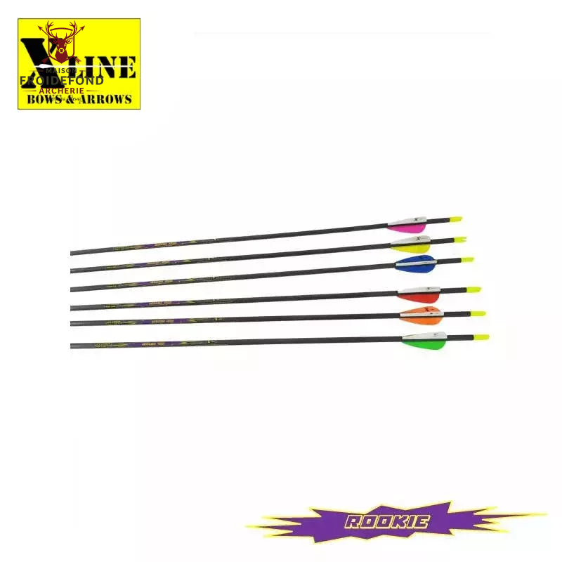 Flèches Carbon Rookie (lot de 12) - X-Line