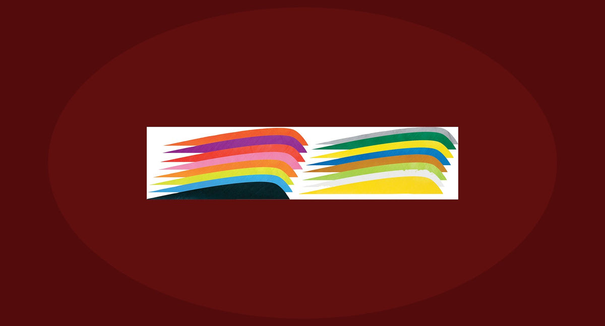 Plume naturelle Parabolique 2.5"