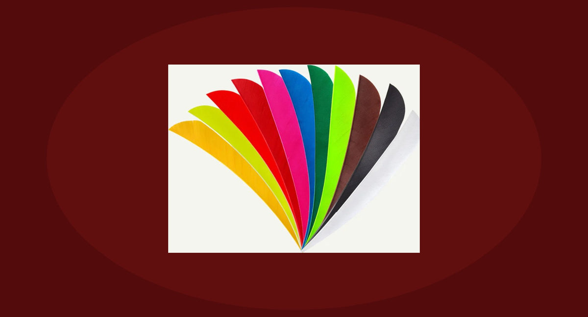 Plume naturelle Parabolique 4"