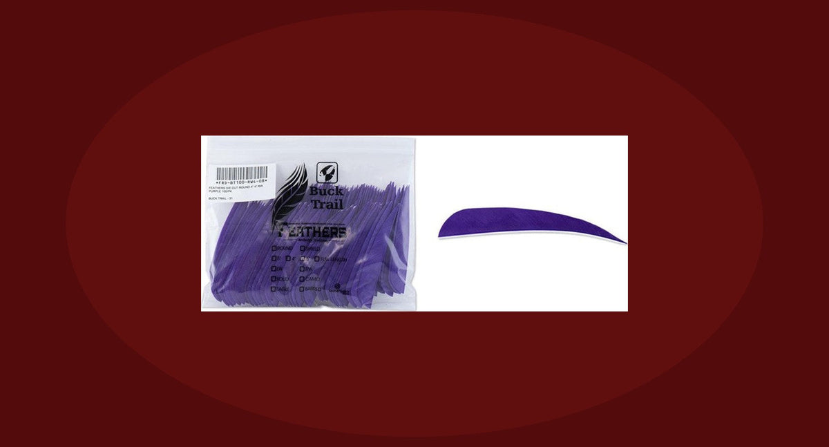 Plume naturelle Parabolique 5"