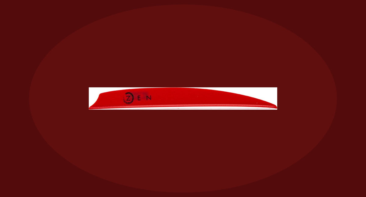 Plume plastique 4" - 4,9"