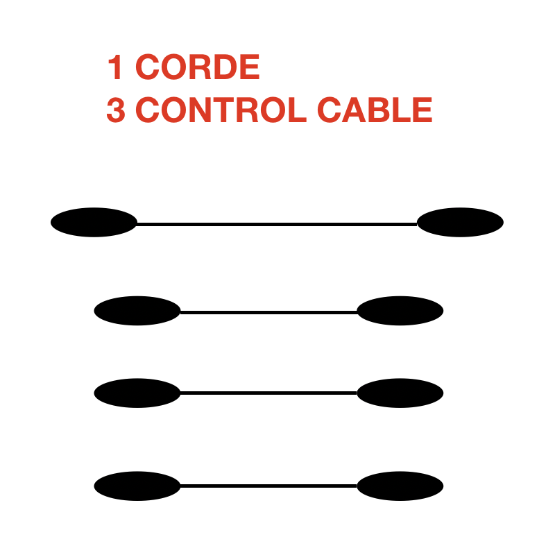 Cordage Arc à poulie - MFA