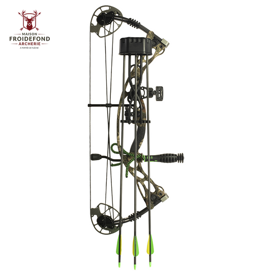 Arc à poulie Air Bourne Package Deluxe Camo - Hori-Zone