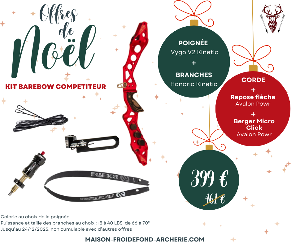 Kit Barebow Compétiteur - Offre de Noël