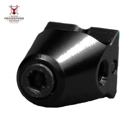 Bloc de montage Recurve - #8-32 Thread Black