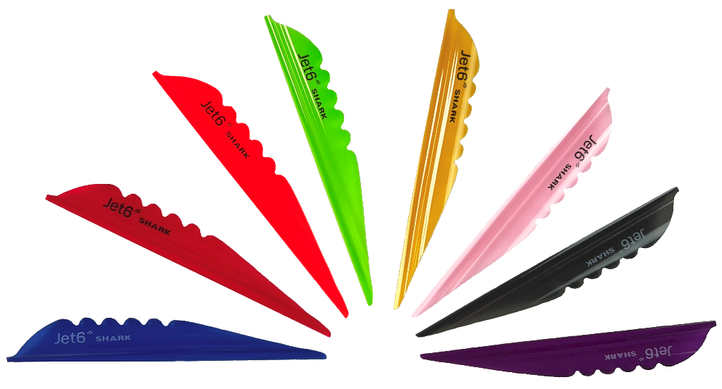 Plume Jet6 Shark 4" x50- Korea Archery