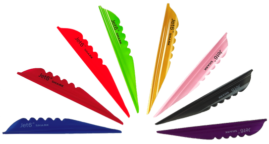 Plume Jet6 Shark 4" x50- Korea Archery