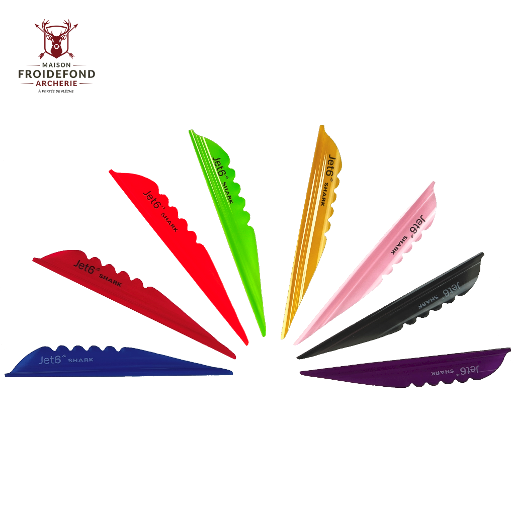 Plume Jet6 Shark 4" x50- Korea Archery