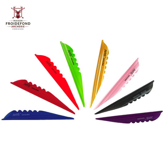 Plume Jet6 Shark 4" x50- Korea Archery
