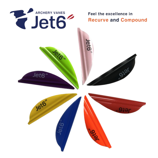 Plume Jet6 1,75" x50- Korea Archery