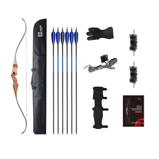 Pack recurve monobloc Royal X8 60” - Sanlida