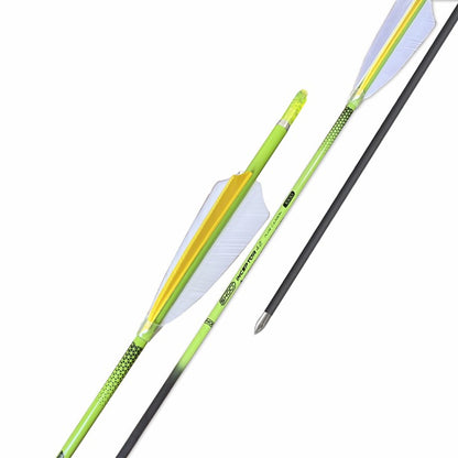 Flèche Inceptor 4.2 plumes naturelles - Shocq