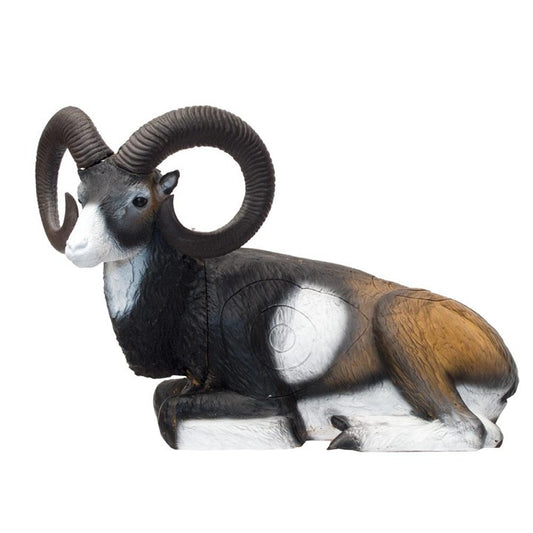 Mouflon couché Cible 3D - SRT