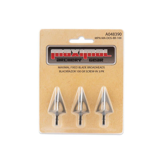 Pointes de chasse à lame fixe Blackrazor lot de 3- Maximal