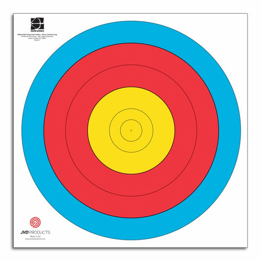 Blason FITA 80cm 5 anneaux - JVD