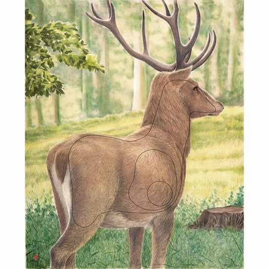 Blason animalier Cerf - JVD