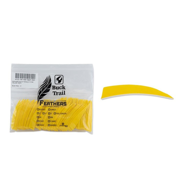Plume Naturelle Shield 3" - Buck Trail