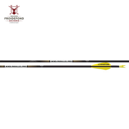 Tube Carbone X10 Parallel Pro 4mm (par 12)- Easton