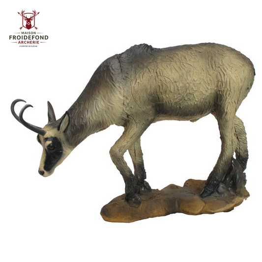 Chamois VSE été pâturant Cible 3D - SRT